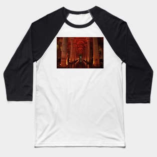 Basilica Cistern, Instanbul Baseball T-Shirt